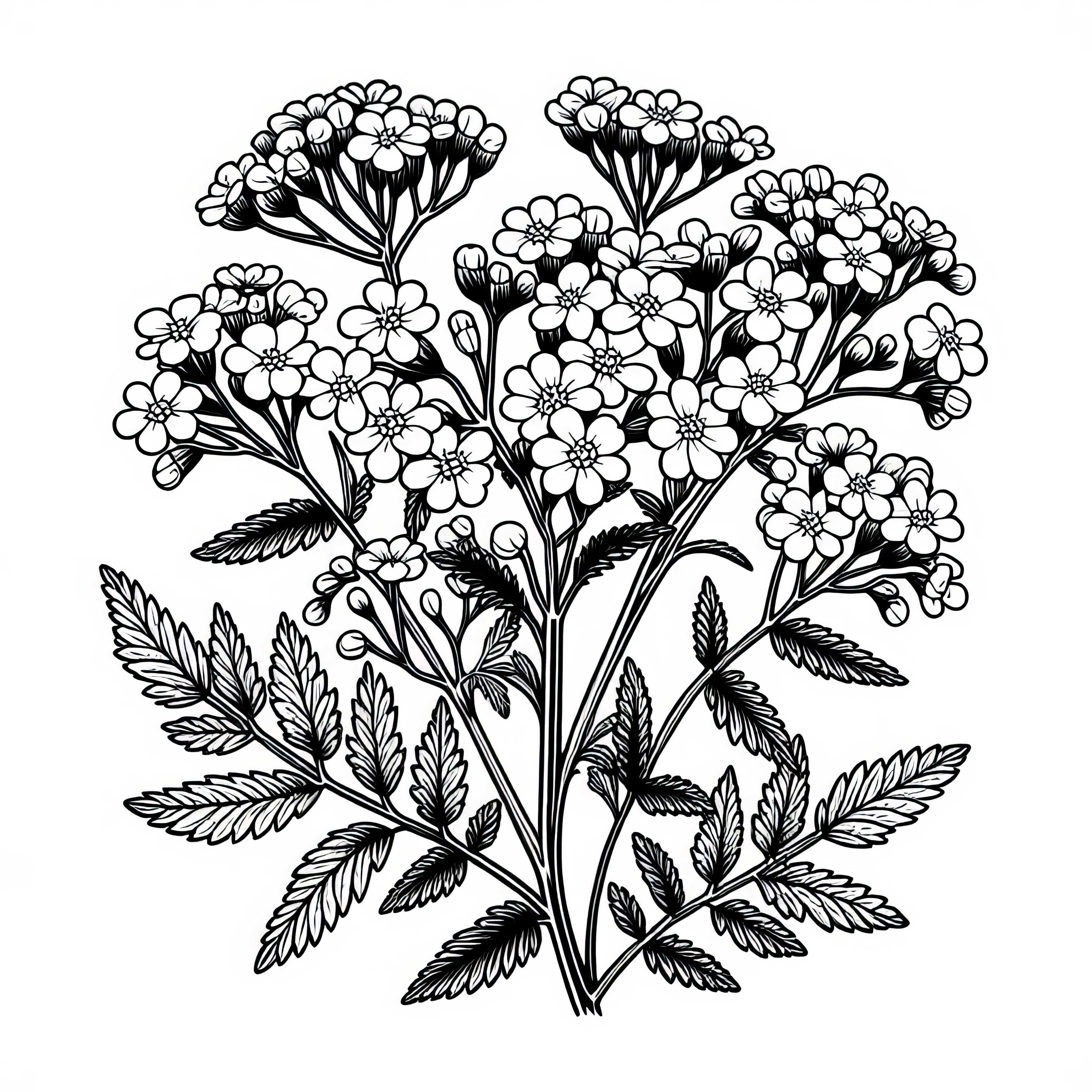 Volný vzor na malování železného koření ke stažení