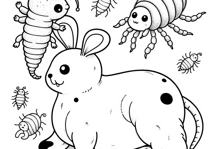 라우스 색칠 그림 무료 다운로드