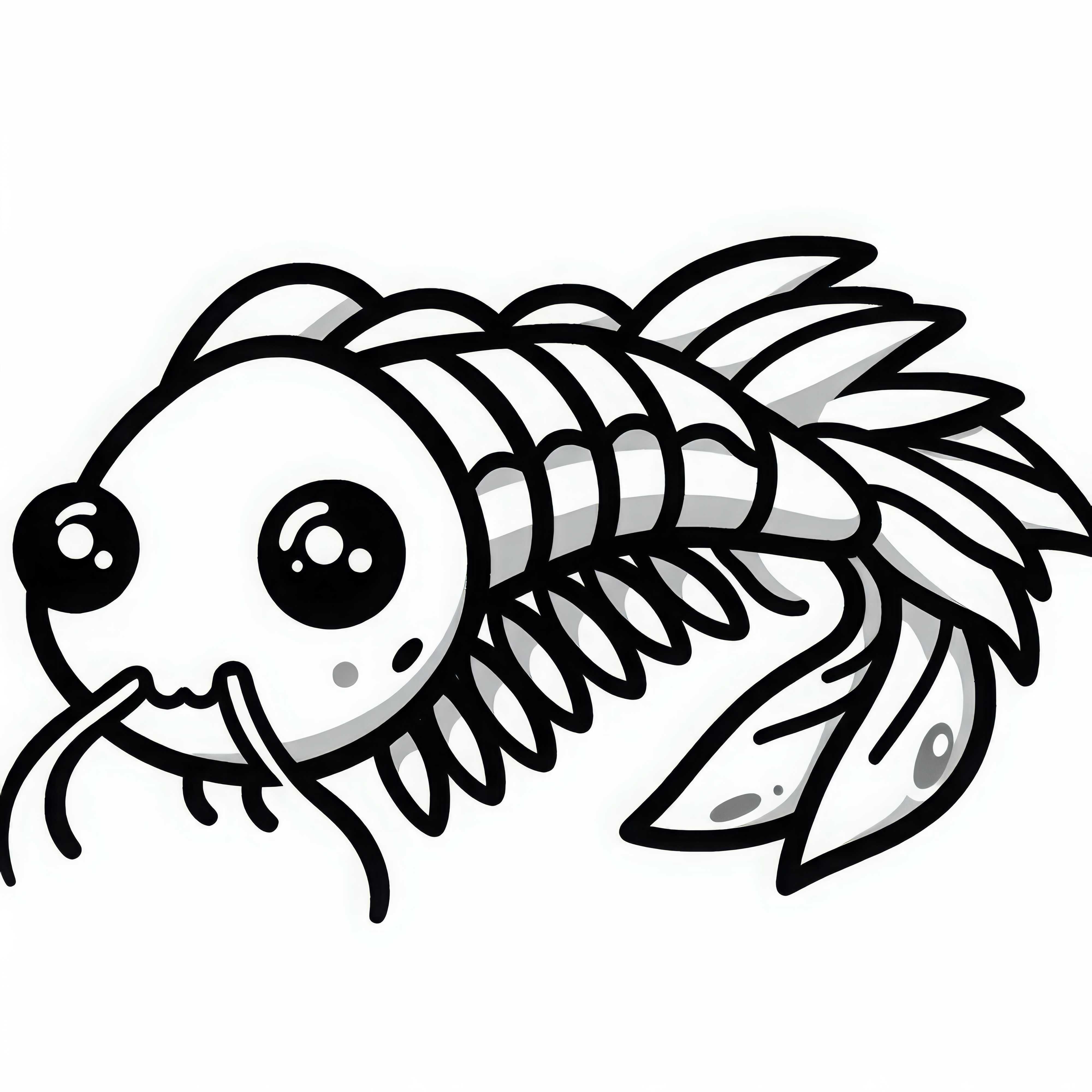 Modèle de coloriage gratuit d'un poisson d'argent Modèle de coloriage gratuit d'un poisson d'argent