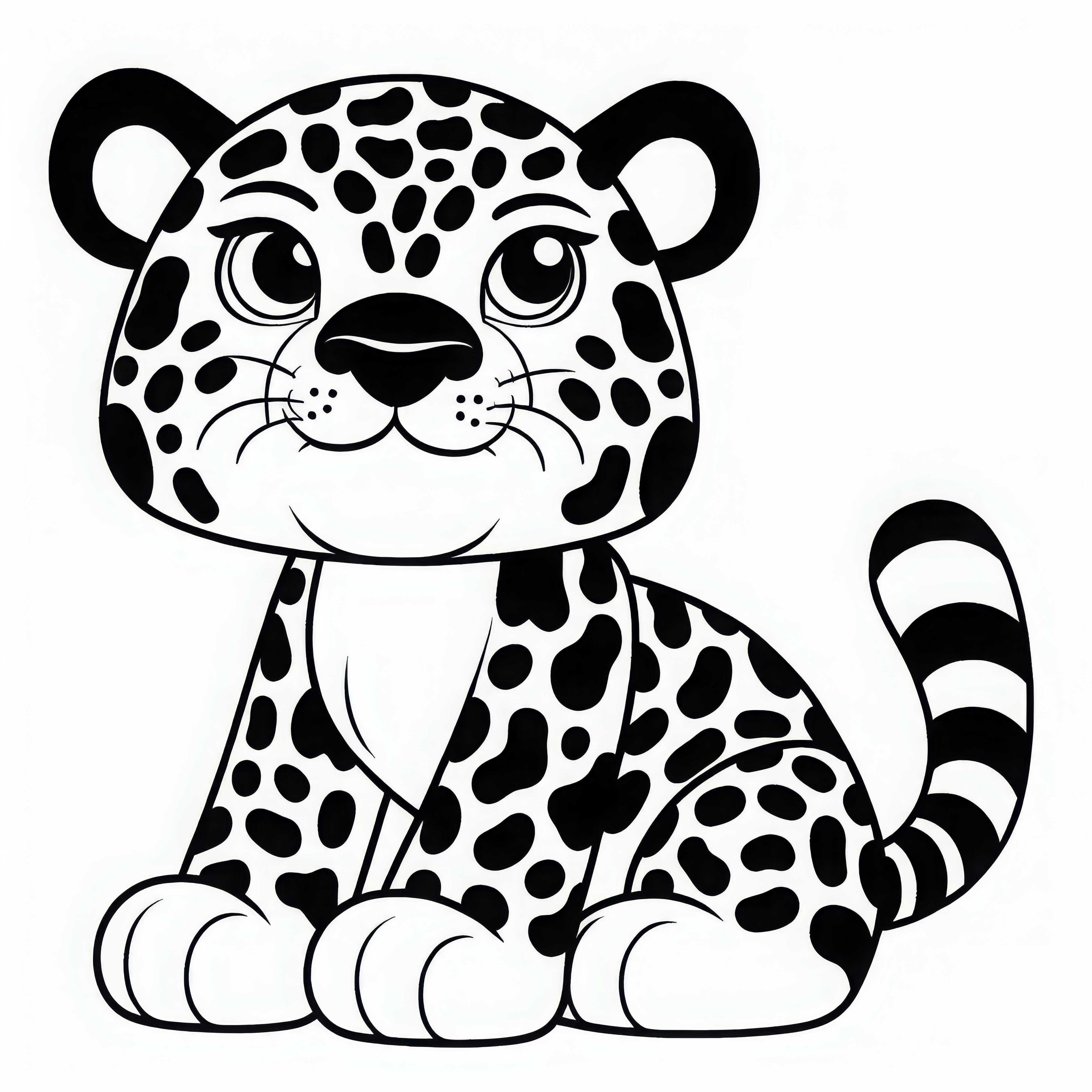 Jaguár omalovánka ke stažení (zdarma) Jaguár omalovánka ke stažení (zdarma)
