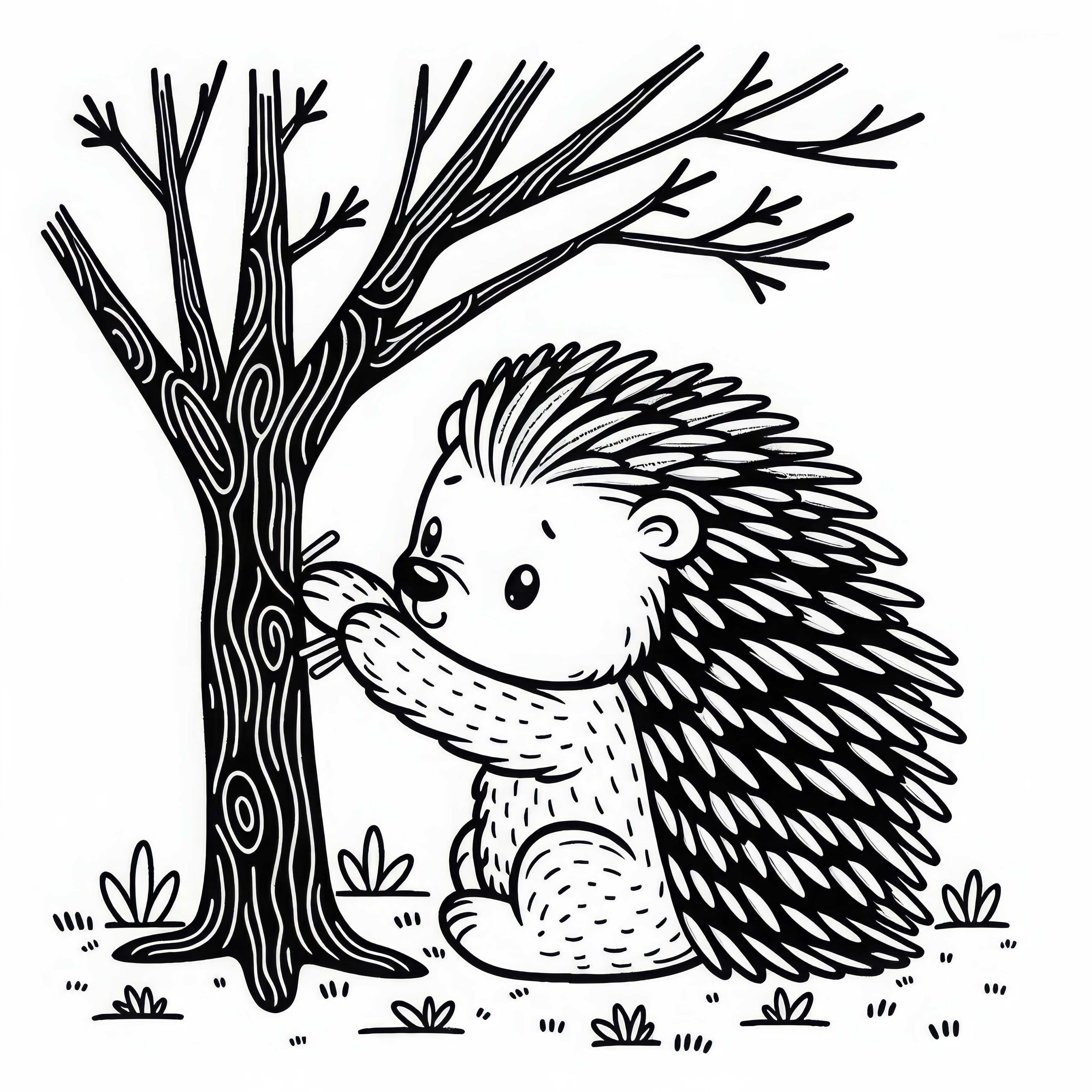 저렴한 멧돼지 색칠하기 도안 고슴도치 색칠하기 무료