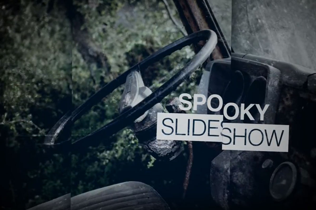 After Effects Slideshow-Vorlage: Spooky Slideshow