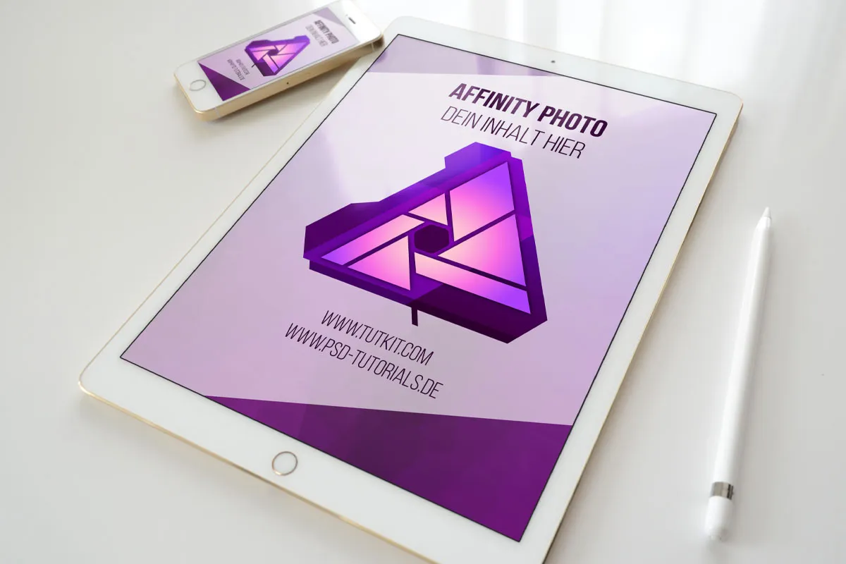 Taip jūs naudojatės dideliu maketų rinkiniu „Affinity Photo“