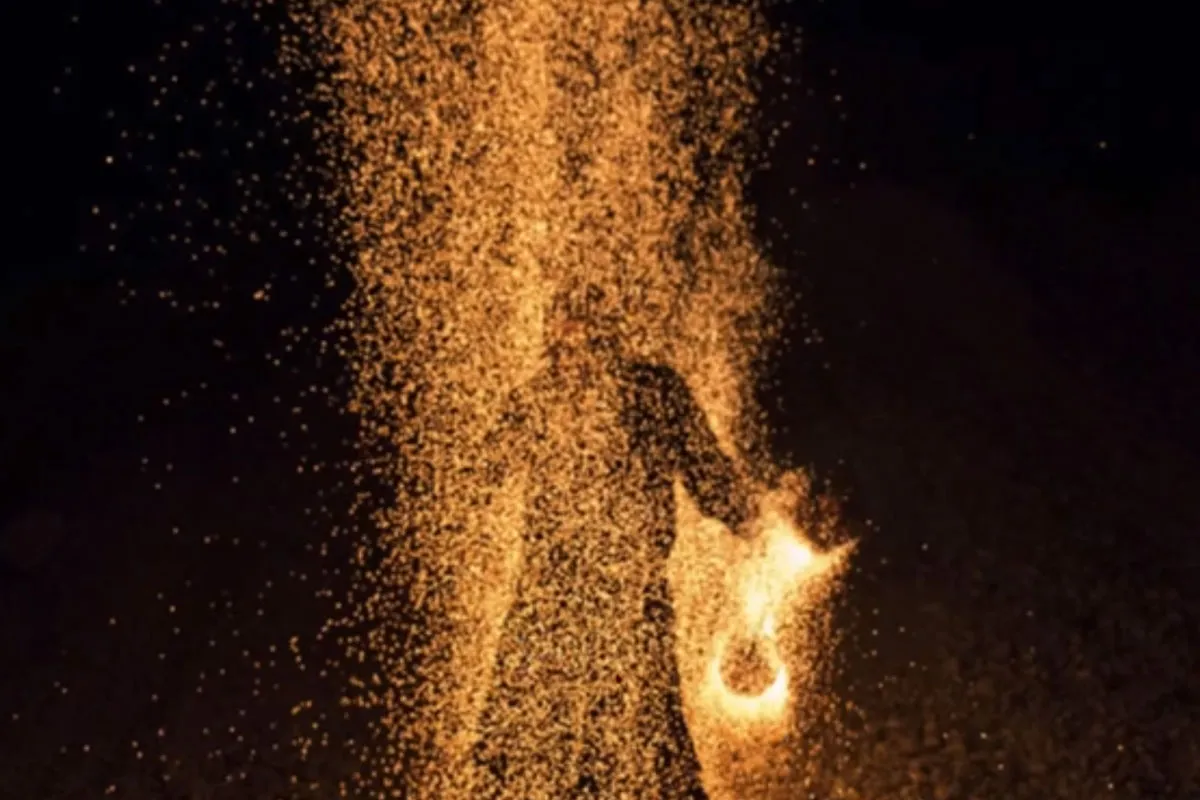 So wendest du die Bilder und Texturen von Feuer, Flammen und Funken an
