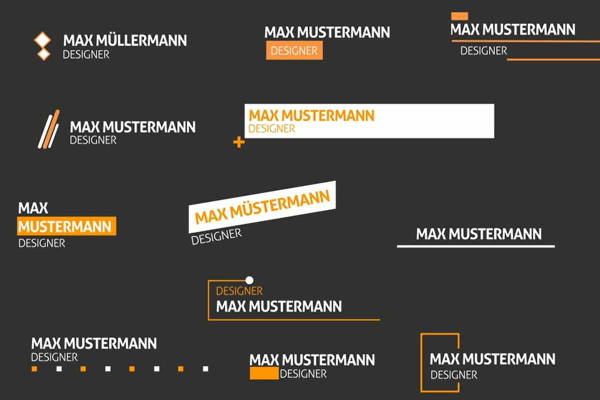 Textanimationer för underrubriker.