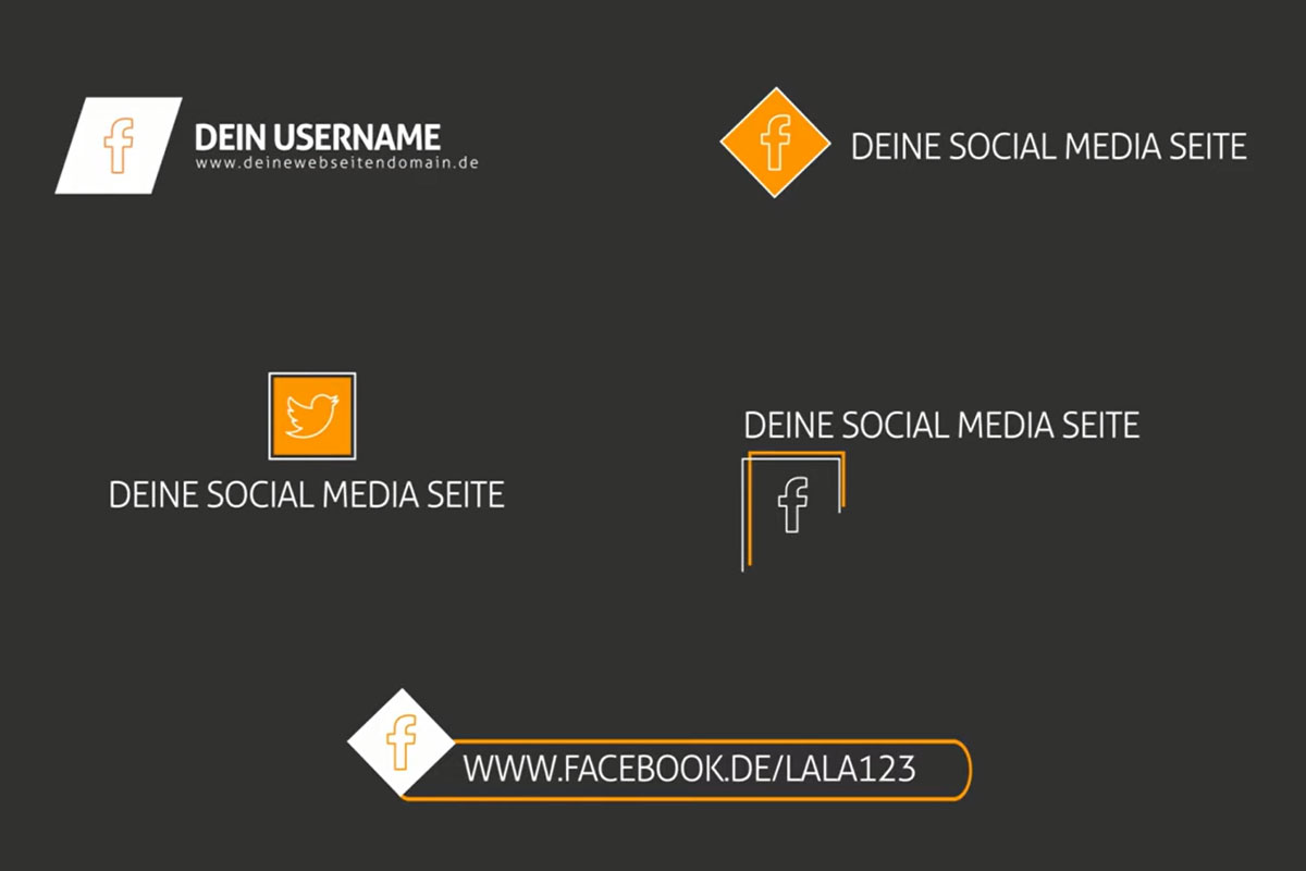 Textanimationer för sociala medier