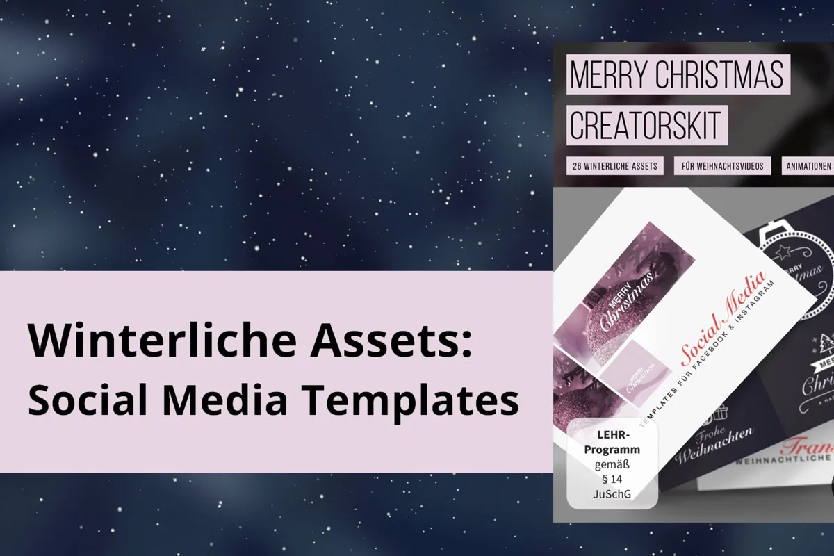 Video-Anleitung zum CreatorsKIT: So verwendest du die Social Media-Templates