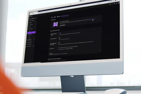 Cattura schermo dal video tutorial Trasmettere su Twitch e avere successo.