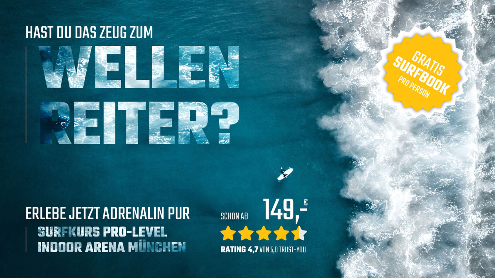 Schritt für Schritt: Lerne, wie du in Photoshop solch spektakuläre Werbebanner erstellst. Schnapp dir außerdem allerhand Inspiration und Ideen für deine eigenen Banner. Banner, das im Photoshop-Tutorial entwickelt und aufgebaut wird