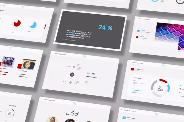 Folie-maler i Play-design for PowerPoint, Google Slides og Keynote.