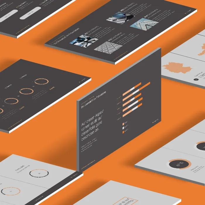 135 πρότυπα για PowerPoint, Keynote και Google Slides με αυτοπεποίθηση στον "Simplex" σχεδιασμό.