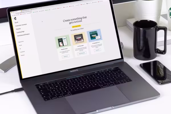 Mailchimp eğitiminden bir ekran görüntüsü: Böylece bülten pazarlama yönetebilirsiniz.