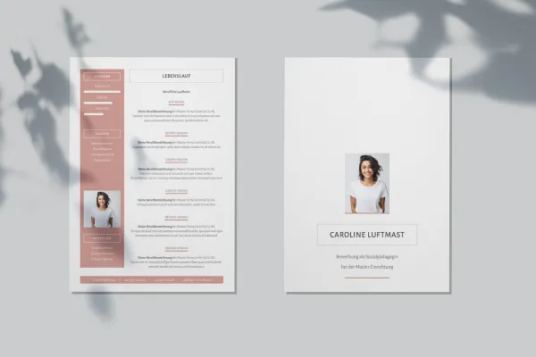 Hakemus sosiaalityö, sosiaalipedagogi: Suunnittelumalli Word- ja InDesign-ohjelmille.