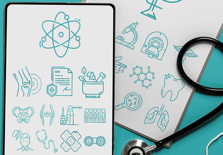Medizinische Symbole: 100 Icons zu Gesundheit, Krankheit, Arzt & Co.