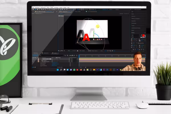 Screenshot Adobe After Effects-træning