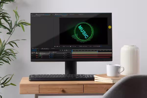 Screenshot Adobe After Effects-træning