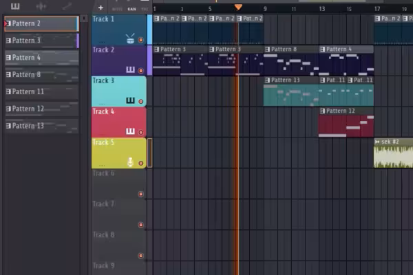 Skjermbilde fra opplæringen til FL Studio 21