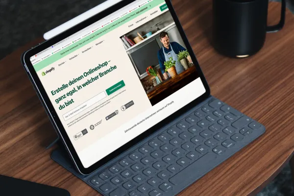 Skärmdump från E-handelskursen och Shopify-handboken