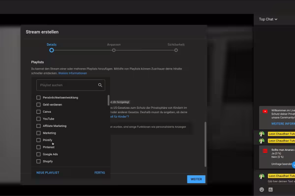 Lär dig hur du arrangerar dina egna livestreamingar på Twitch och YouTube.