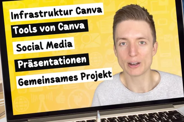 Canva-Tutorial: Überblick über die Inhalte