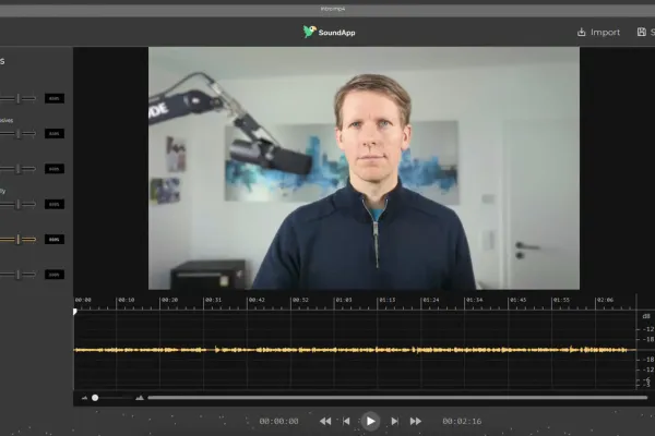 실무에서 오디오 편집을 위한 SoundApp
