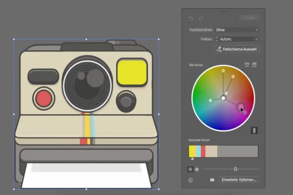 Podstawowy przewodnik po Adobe Illustrator: Wybieranie kolorów