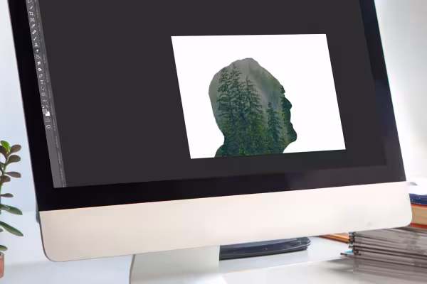 Bilde-i-bilde-effekt i Photoshop