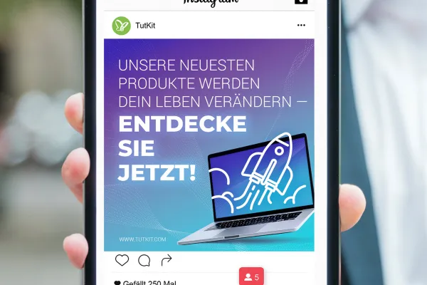 Template spanduk iklan untuk Photoshop dan Affinity Photo