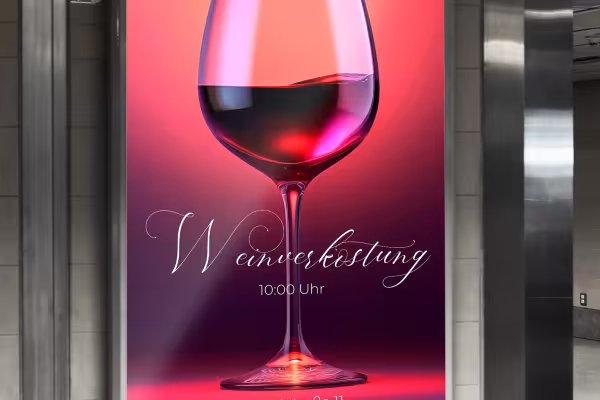 Pictures of food, food and drinks: wine glass on a notice board
