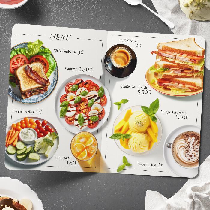 Over 1,800 images of drinks, food & dishes - ideal for menus