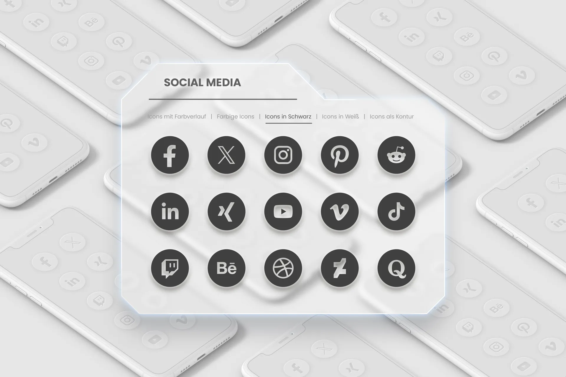 Facebook, Twitter (X), Instagram und Co.: Social-Media-Icons zum Download