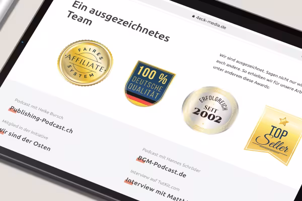 Mallit pinssille, laatutunnukselle ja meriitille
