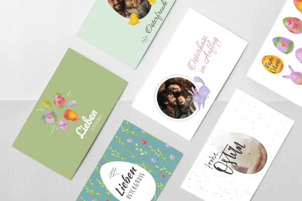 Cartoline di Pasqua da stampare per Auguri di Pasqua allegri
