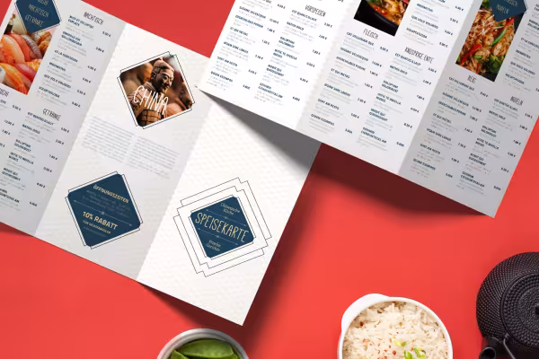 Menymaler for kinesisk mat & kinesiske restauranter