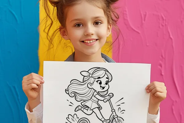 Coloriages, pages à colorier à imprimer avec des princesses.