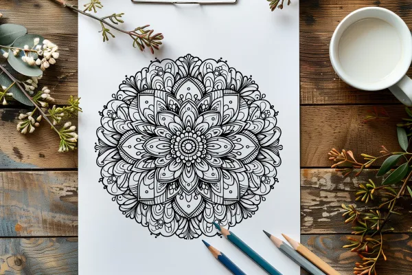 Mandala-Vorlagen: Bilder zum Ausdrucken & Ausmalen