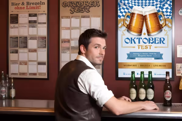 Oktoberfest-affischerna kan redigeras fritt i olika program.