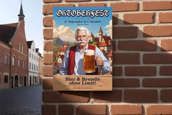 Bevis formatet i enhver størrelse: Lav store plakater, små flyers eller annoncer til sociale medier.