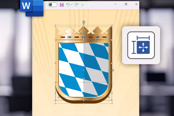 Mallarna med sina designelement går också utmärkt att redigera i Word.
