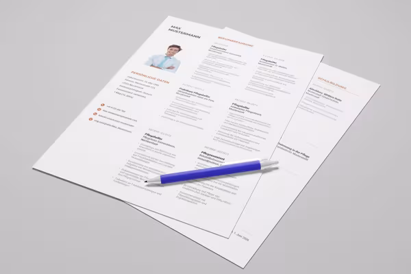 Template for applying as a nursing assistant: Curriculum vitae