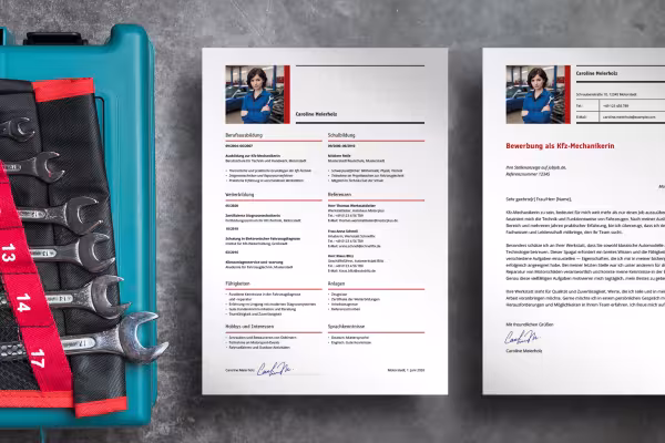 Søknadsmal for å søke som bilmekaniker: Søknadsbrev, CV