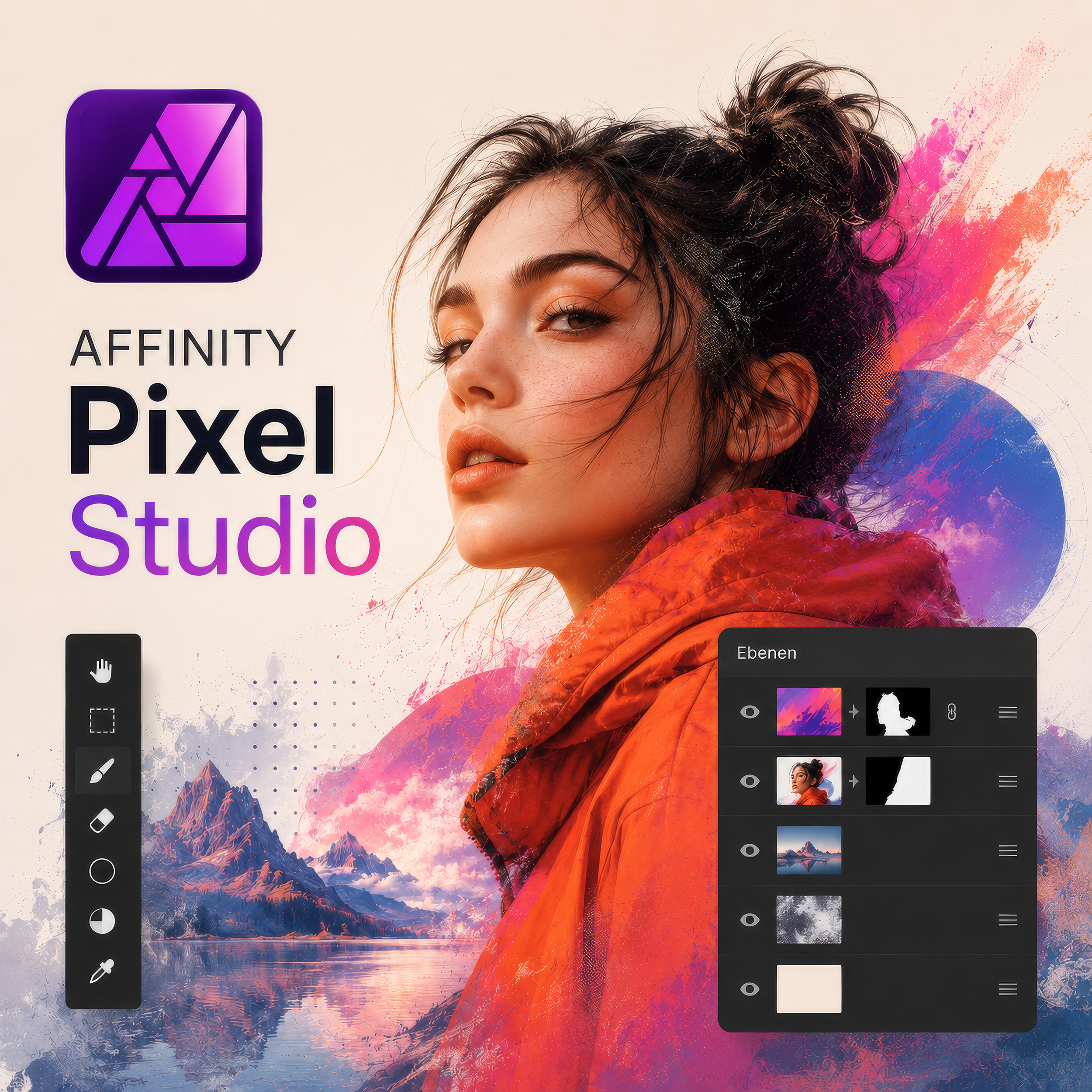 Affinity Pixel Studio verstehen und anwenden