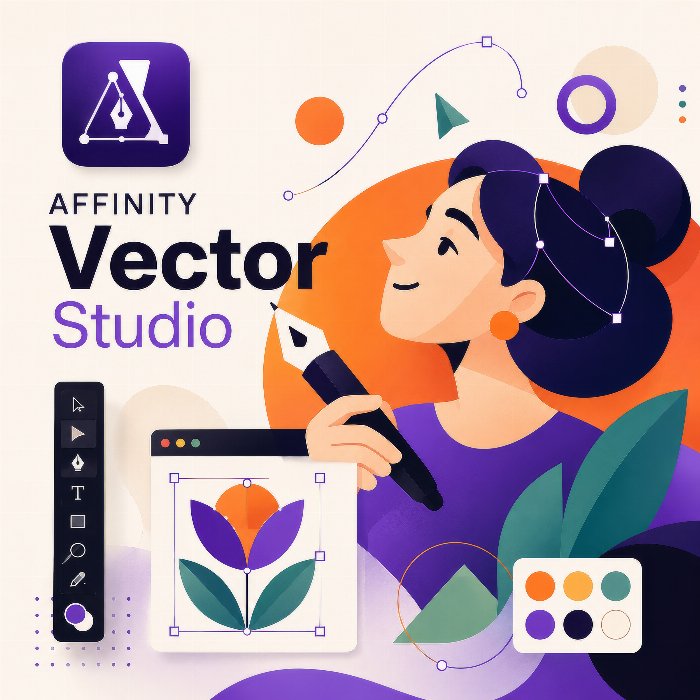 Affinity Vektor: Aus der Idee zur fertigen Vektorgrafik