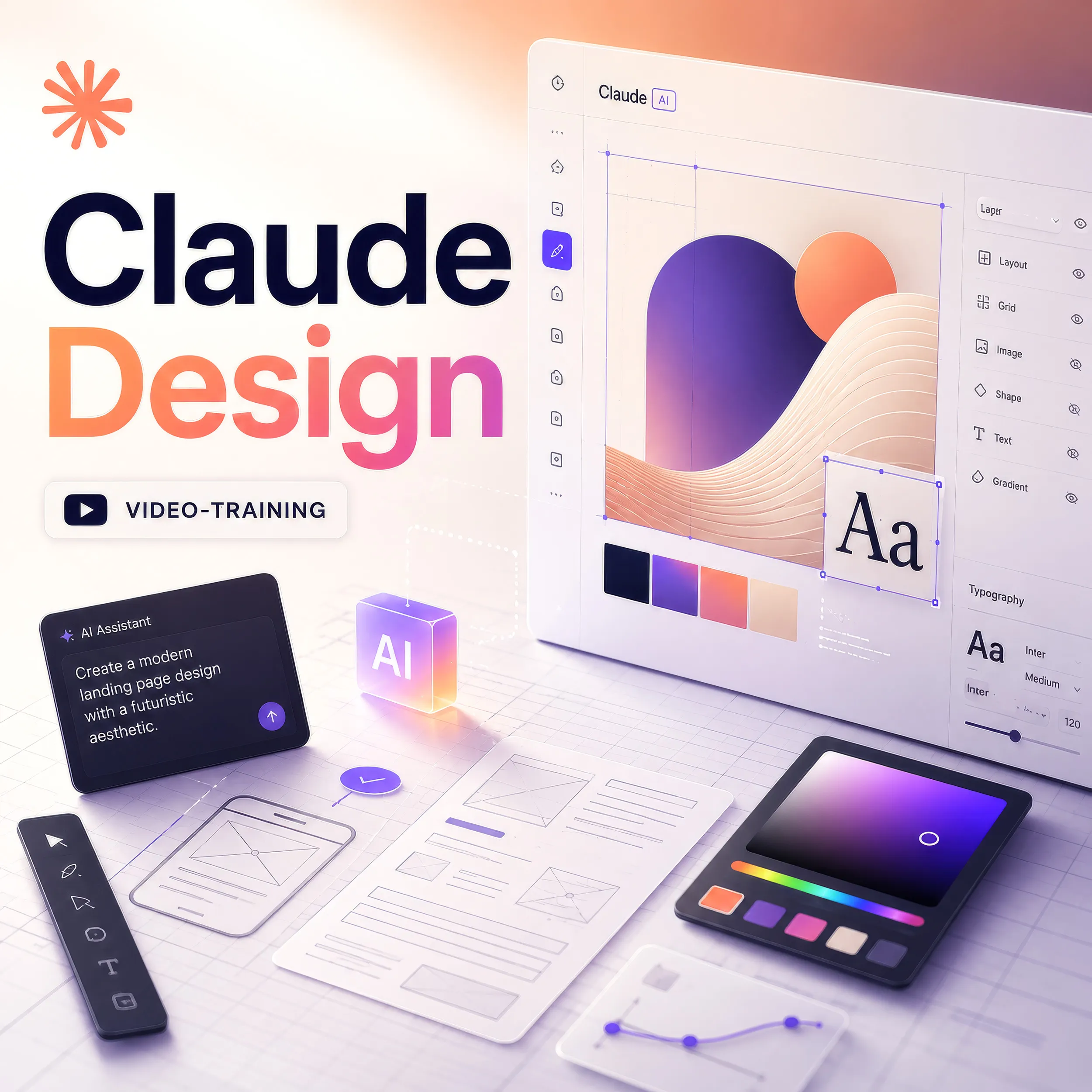 Designen mit KI: vom Prompt zum fertigen Design mit Claude