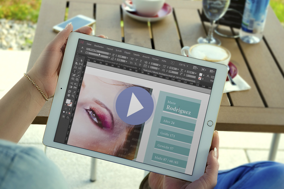Guide InDesign : Comment éditer et personnaliser les modèles de cartes de visite.