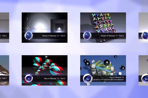 CINEMA 4D nya funktioner R12 till R21