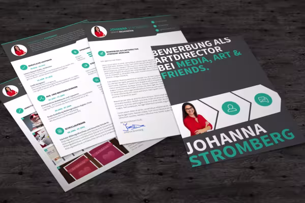 Creative application template for download