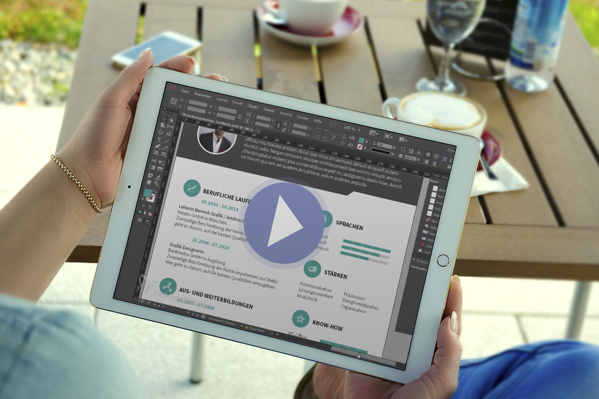 InDesign instructions: How to edit the application templates