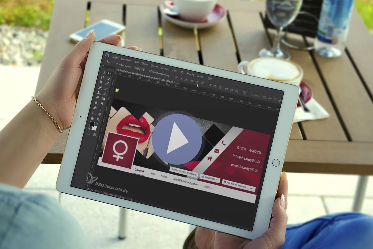 Photoshop-Anleitung: So passt du die Facebook-Titelbilder an