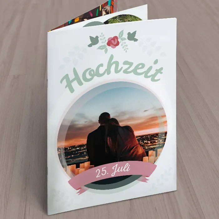 Journal de mariage : Modèles pour PowerPoint & InDesign